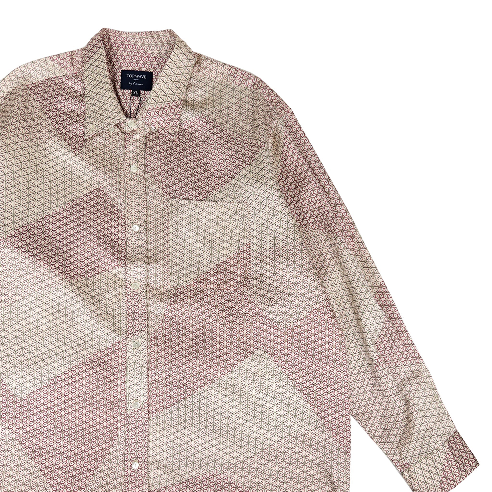 Kimono Long-Sleeve Shirt Men's XL LSVN-XL42