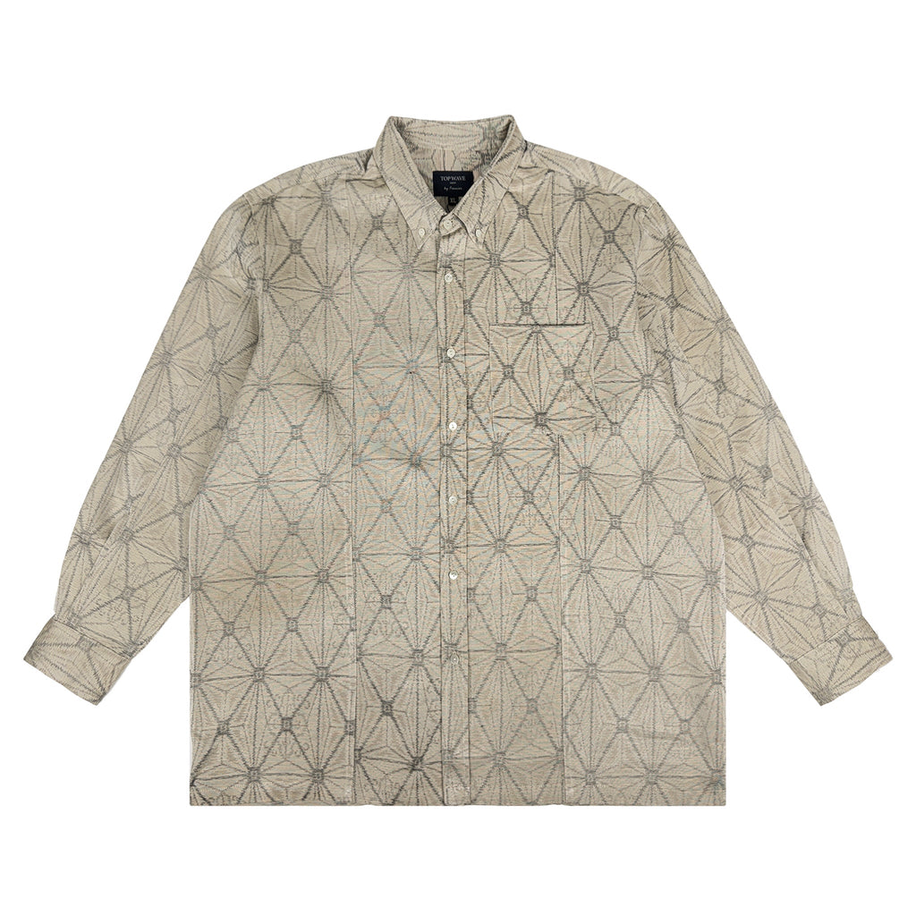 Kimono Long-Sleeve Shirt Men's XL LSVN-XL43