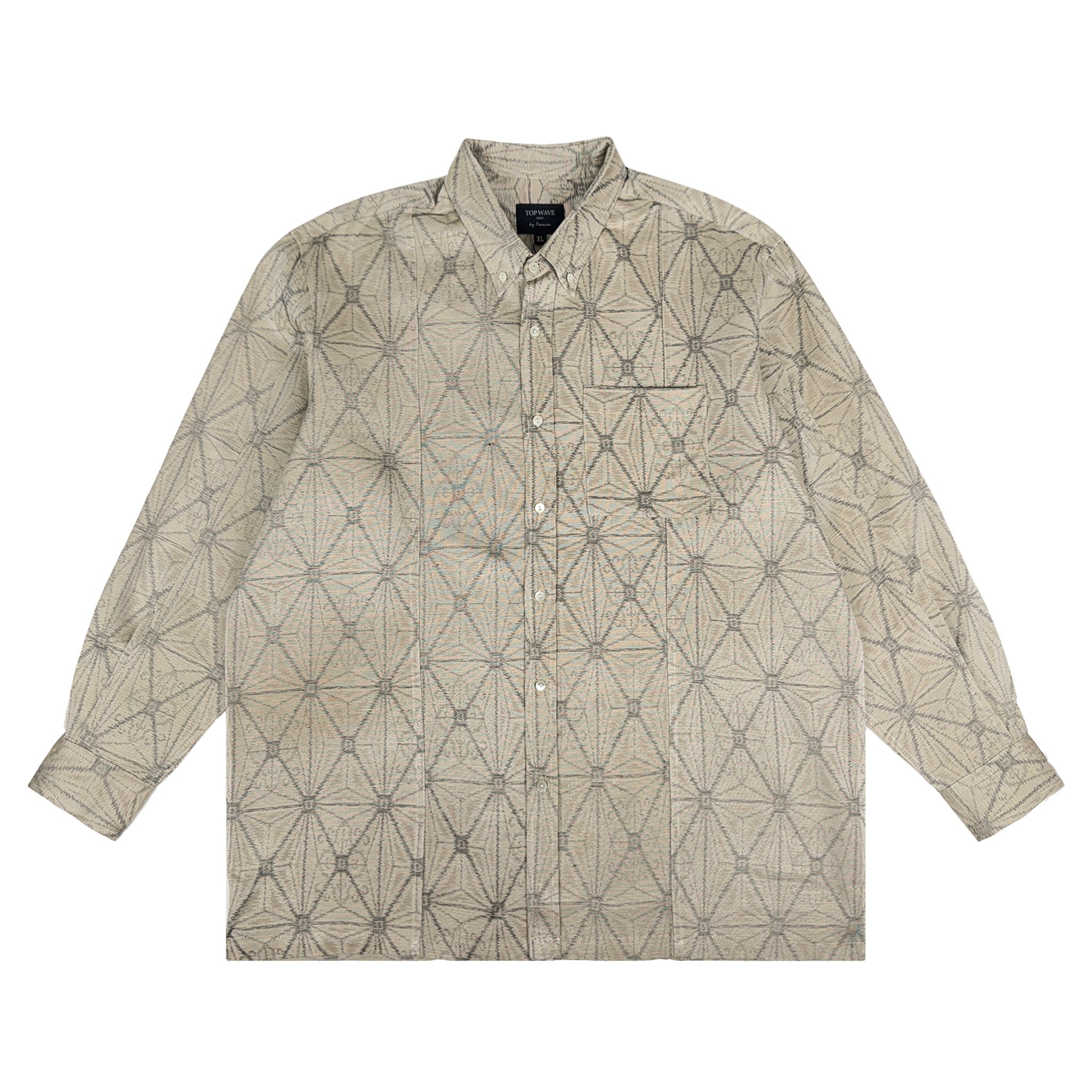 Kimono Long-Sleeve Shirt Men's XL LSVN-XL43