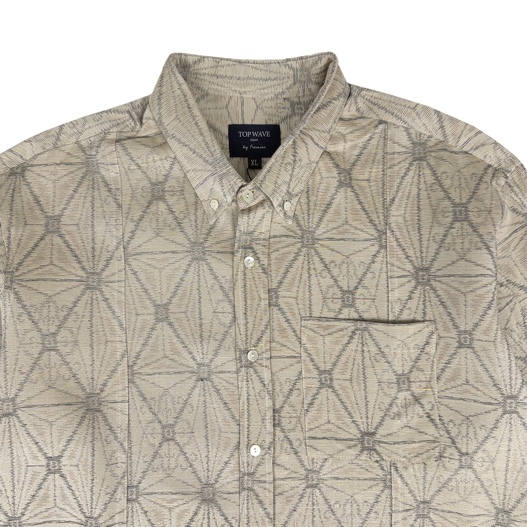 Kimono Long-Sleeve Shirt Men's XL LSVN-XL43