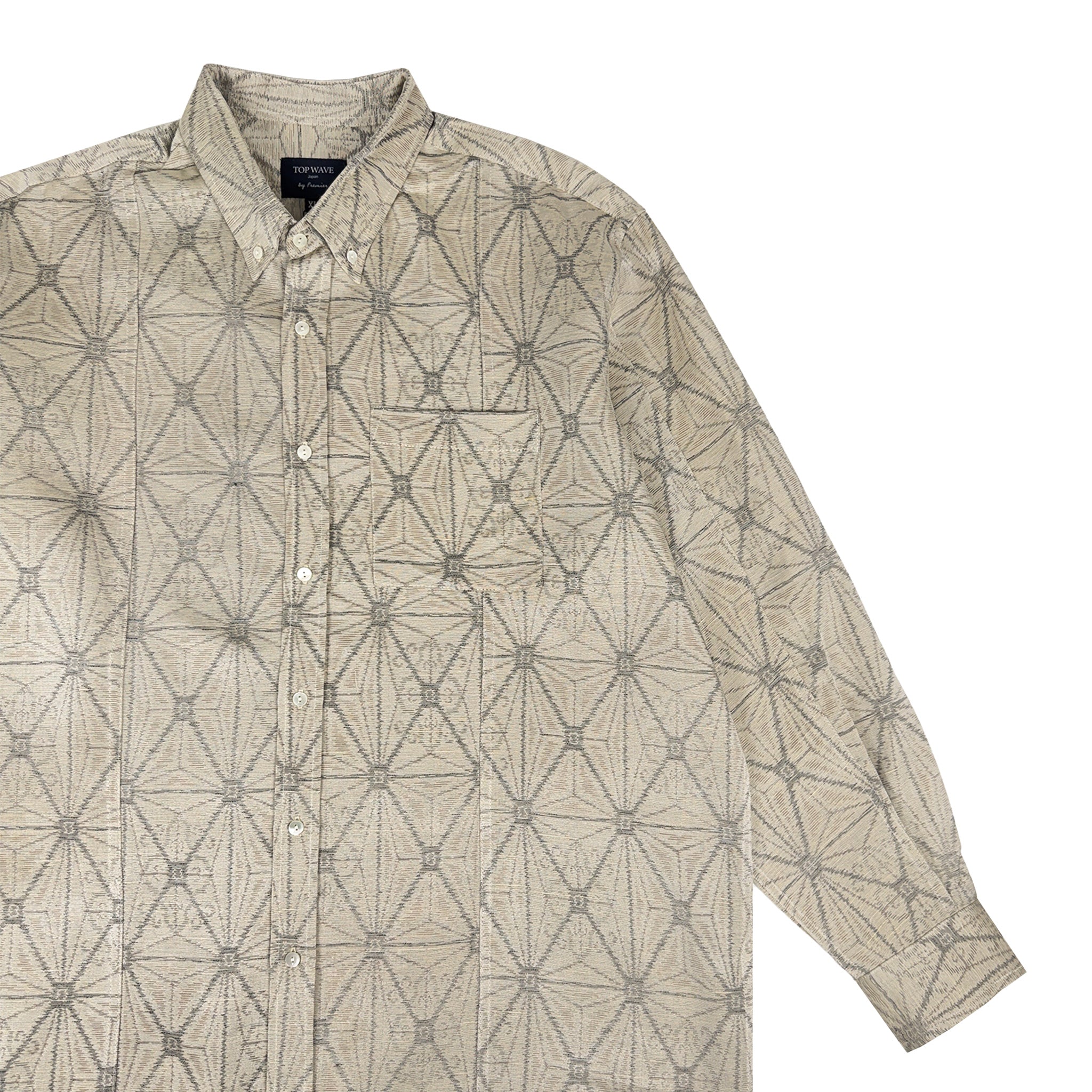 Kimono Long-Sleeve Shirt Men's XL LSVN-XL43