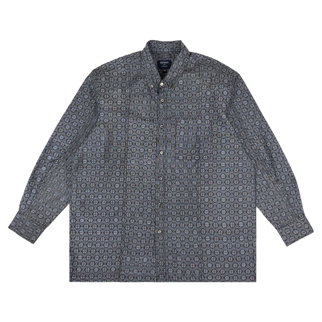 Kimono Long-Sleeve Shirt Men's XL LSVN-XL45