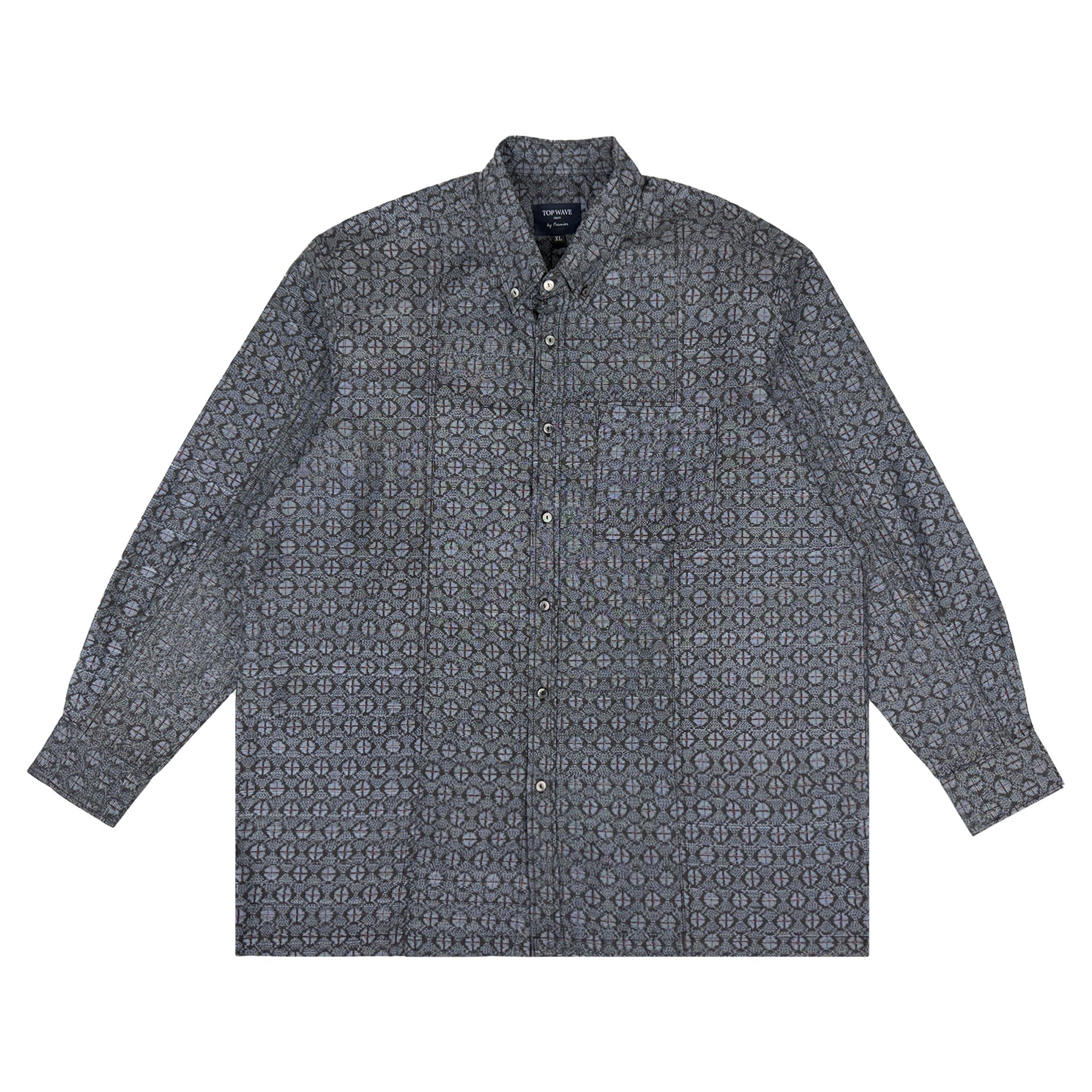 Kimono Long-Sleeve Shirt Men's XL LSVN-XL45