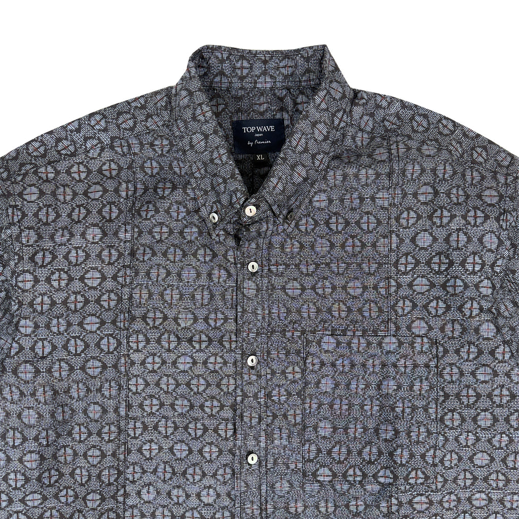 Kimono Long-Sleeve Shirt Men's XL LSVN-XL45