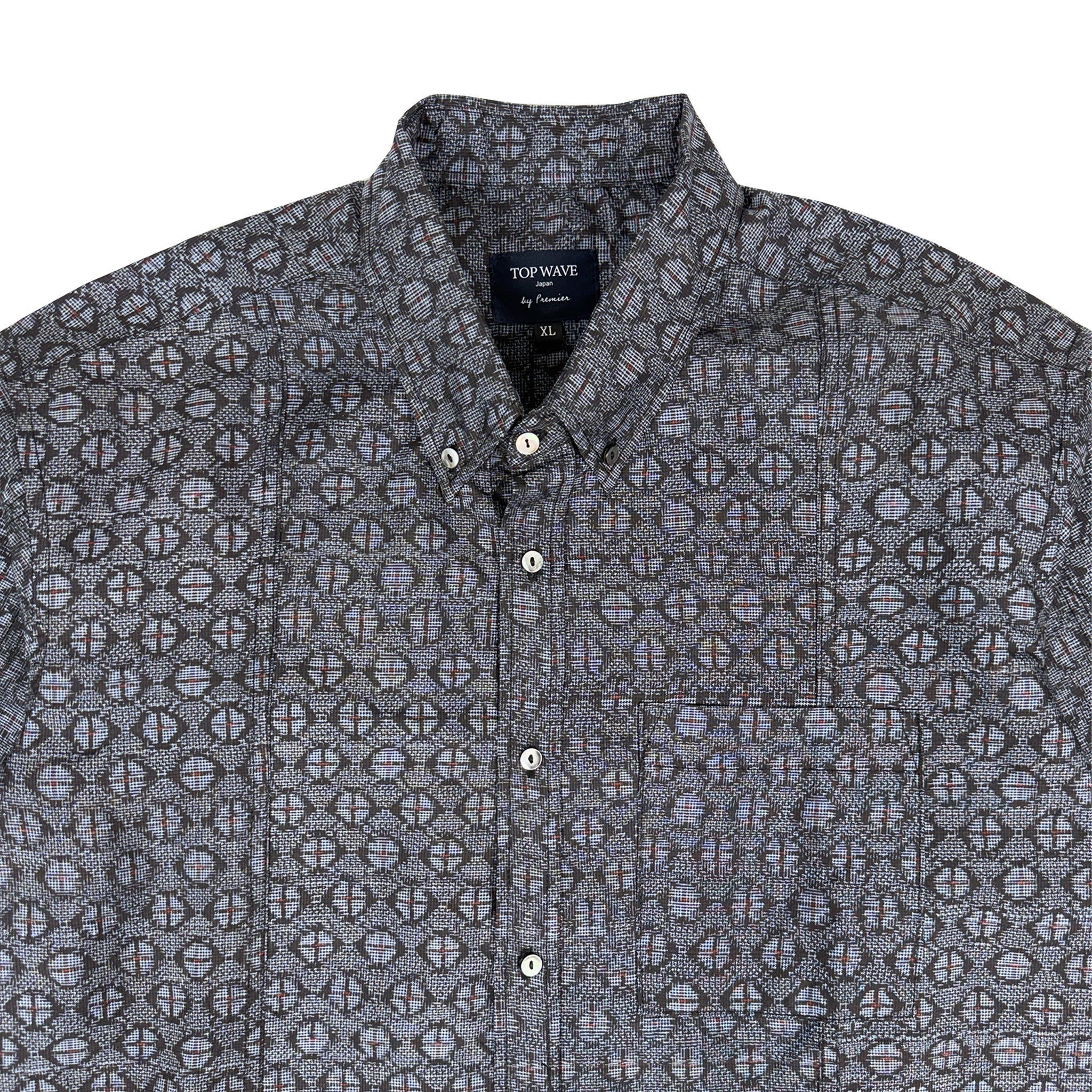 Kimono Long-Sleeve Shirt Men's XL LSVN-XL45