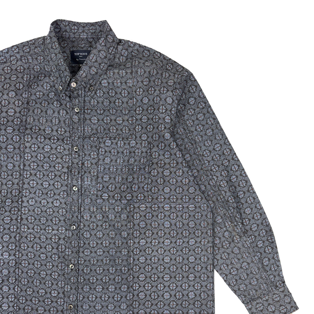 Kimono Long-Sleeve Shirt Men's XL LSVN-XL45