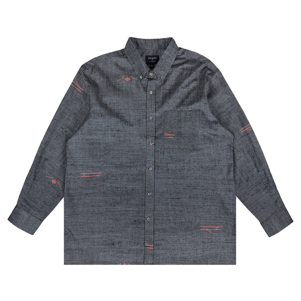 Kimono Long-Sleeve Shirt Men's XL LSVN-XL46