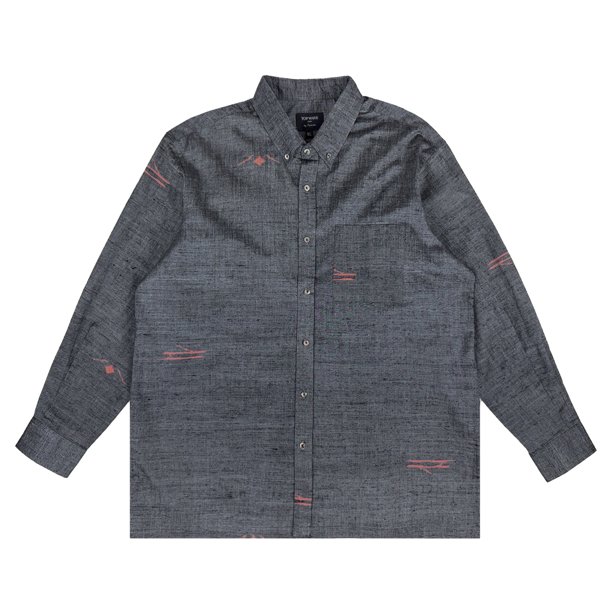 Kimono Long-Sleeve Shirt Men's XL LSVN-XL46