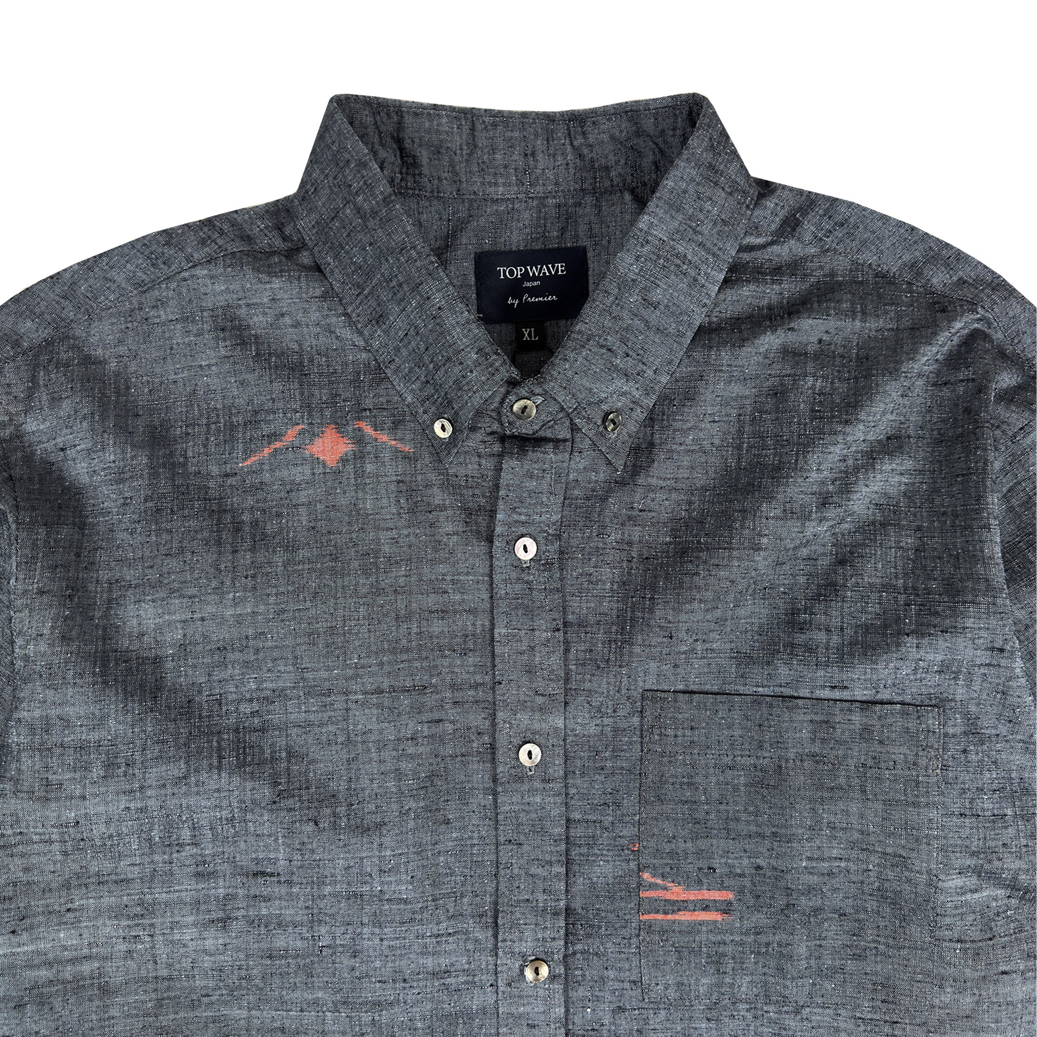 Kimono Long-Sleeve Shirt Men's XL LSVN-XL46
