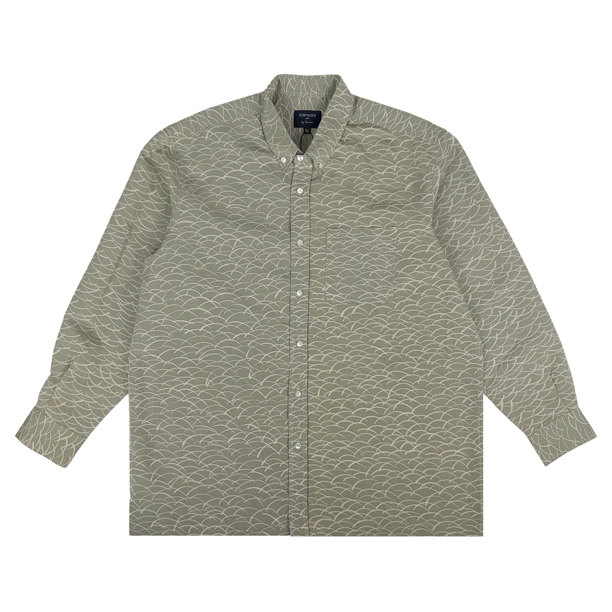 Kimono Long-Sleeve Shirt Men's XL LSVN-XL47