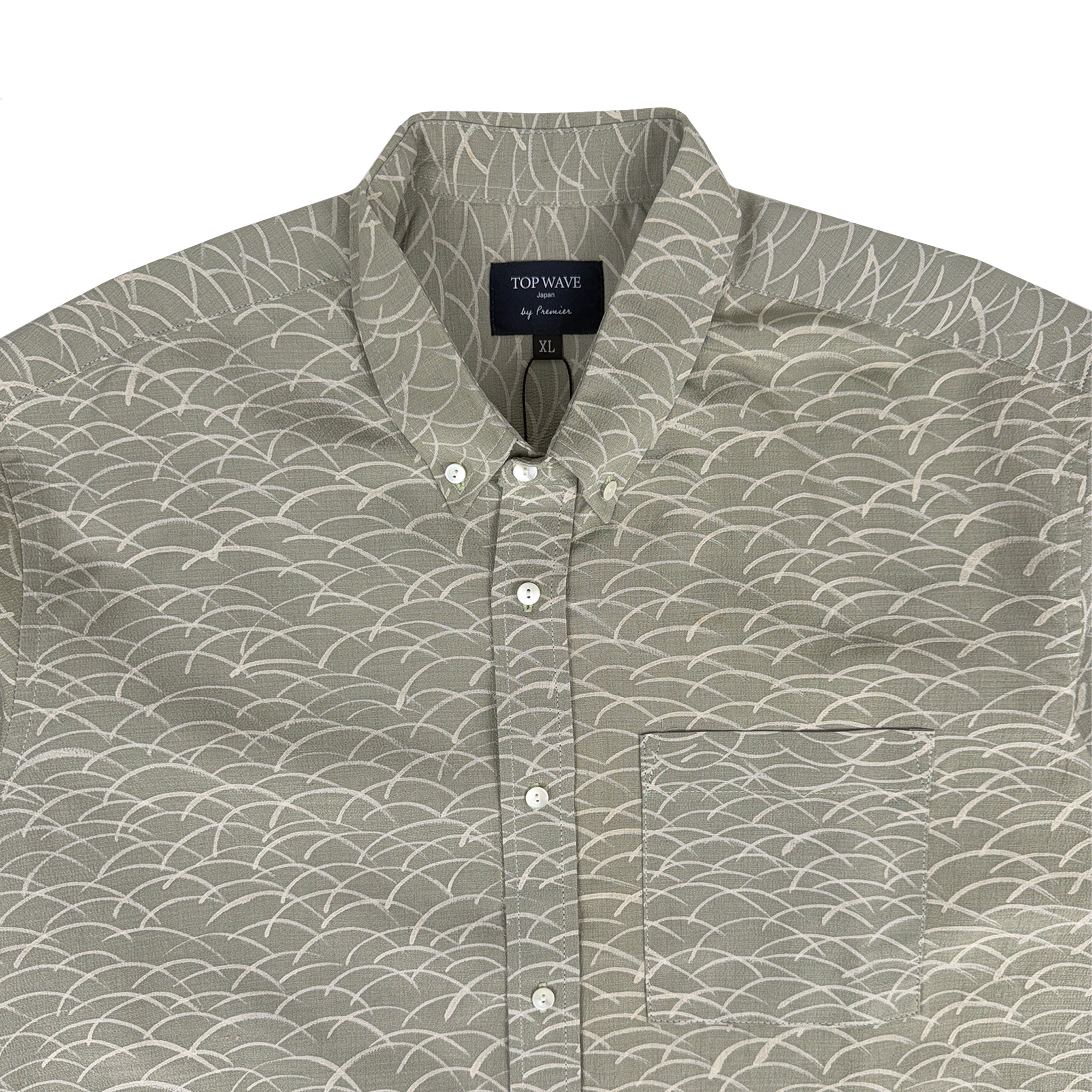 Kimono Long-Sleeve Shirt Men's XL LSVN-XL47
