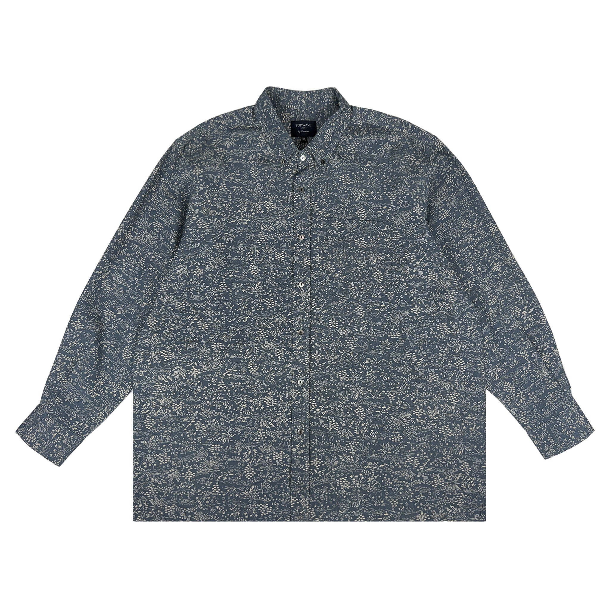 Kimono Long-Sleeve Shirt Men's XL LSVN-XL48