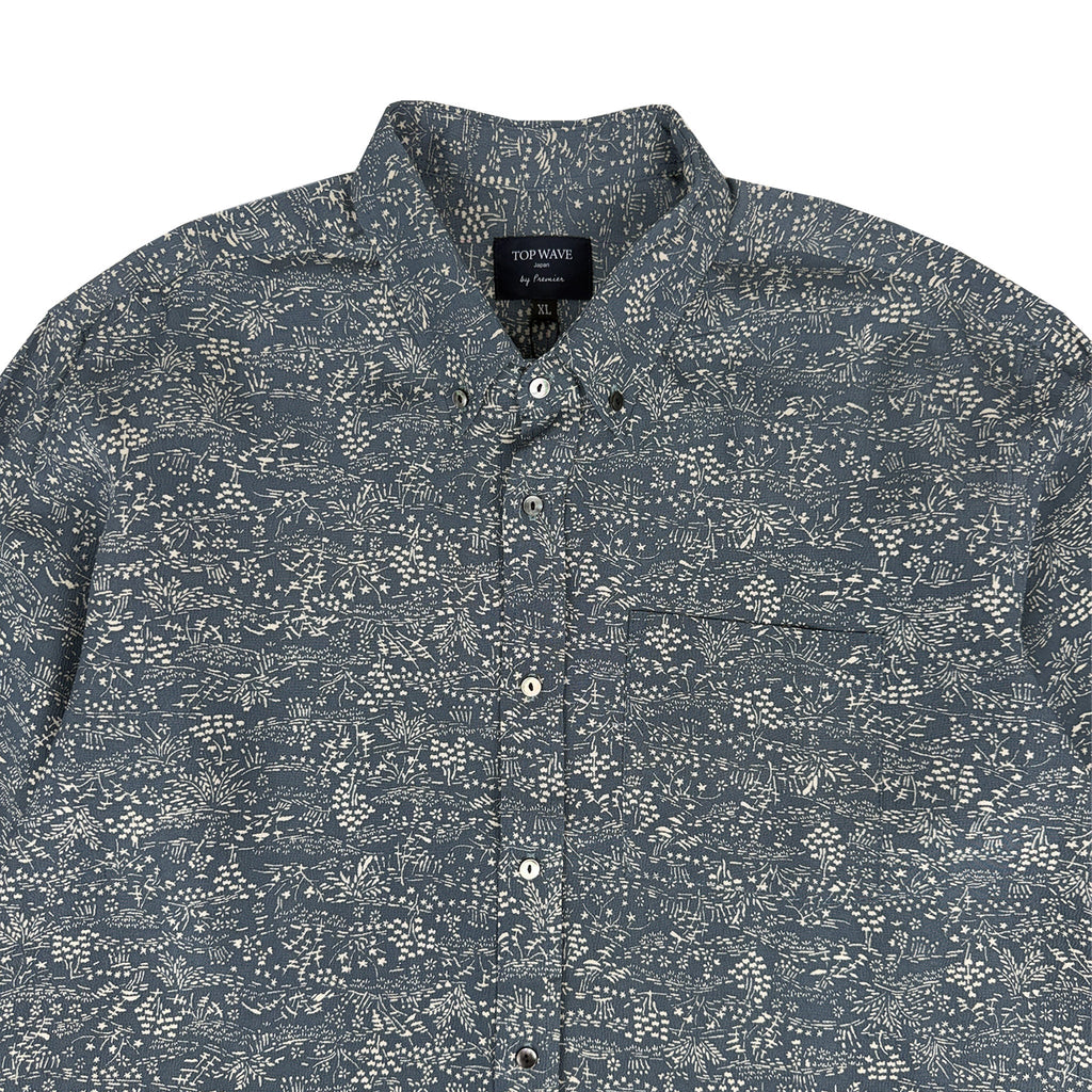 Kimono Long-Sleeve Shirt Men's XL LSVN-XL48