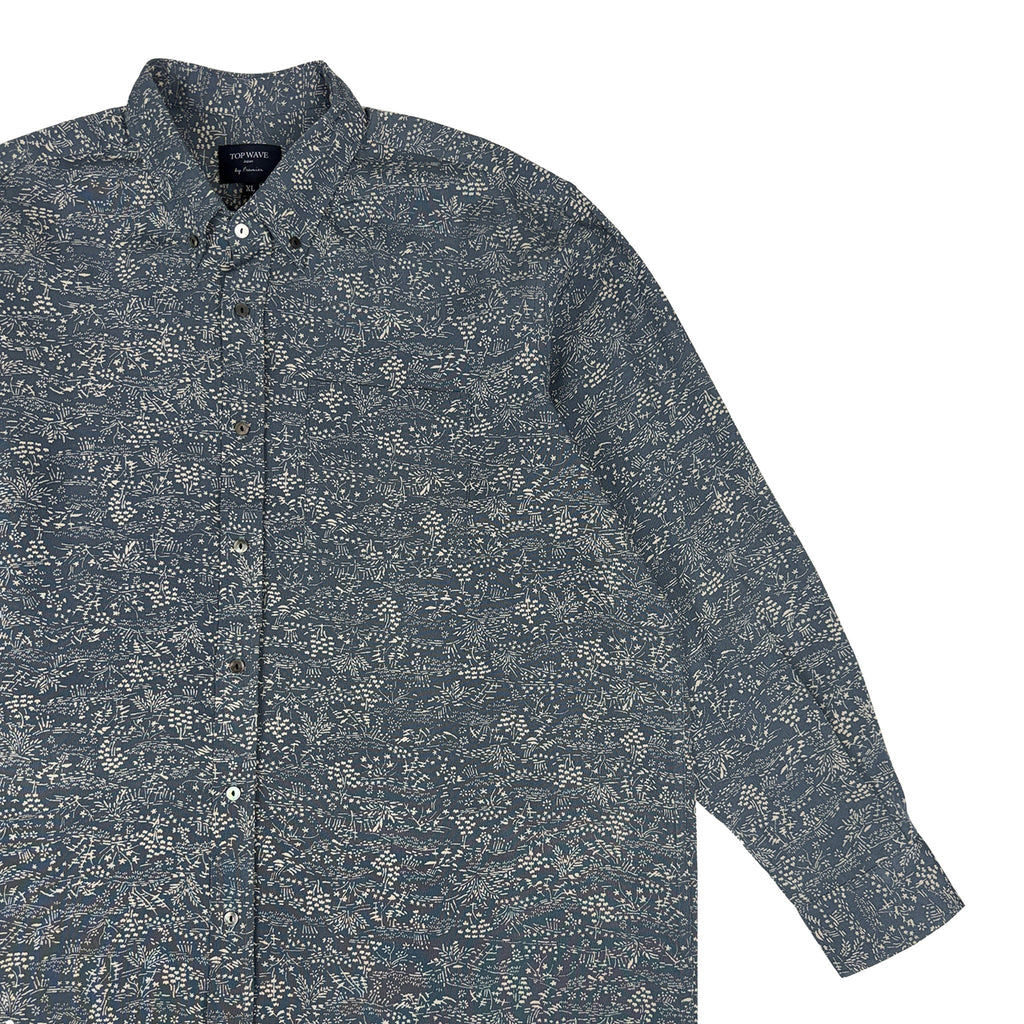 Kimono Long-Sleeve Shirt Men's XL LSVN-XL48