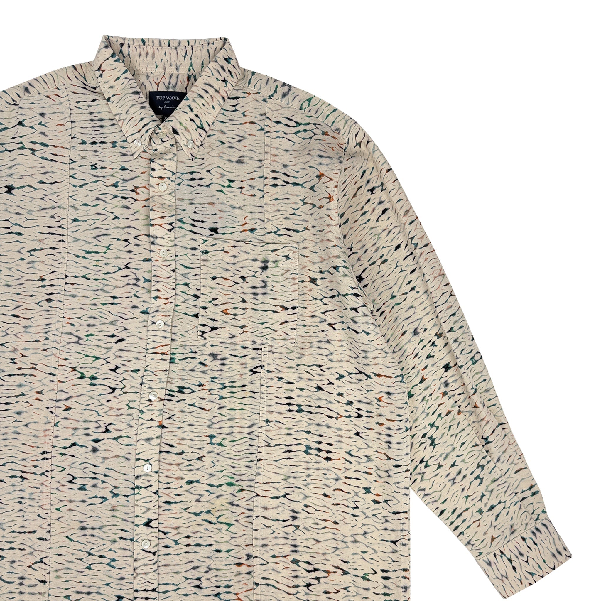 Kimono Long-Sleeve Shirt Men's XL LSVN-XL49