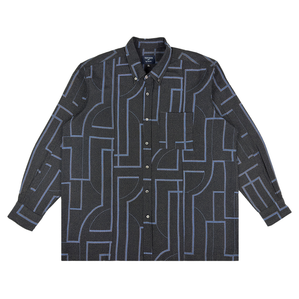 Kimono Long-Sleeve Shirt Men's XL LSVN-XL50