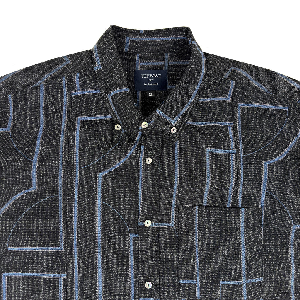 Kimono Long-Sleeve Shirt Men's XL LSVN-XL50