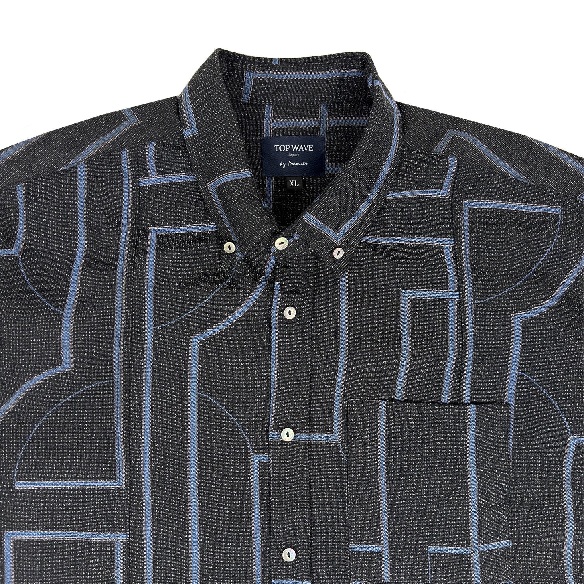 Kimono Long-Sleeve Shirt Men's XL LSVN-XL50