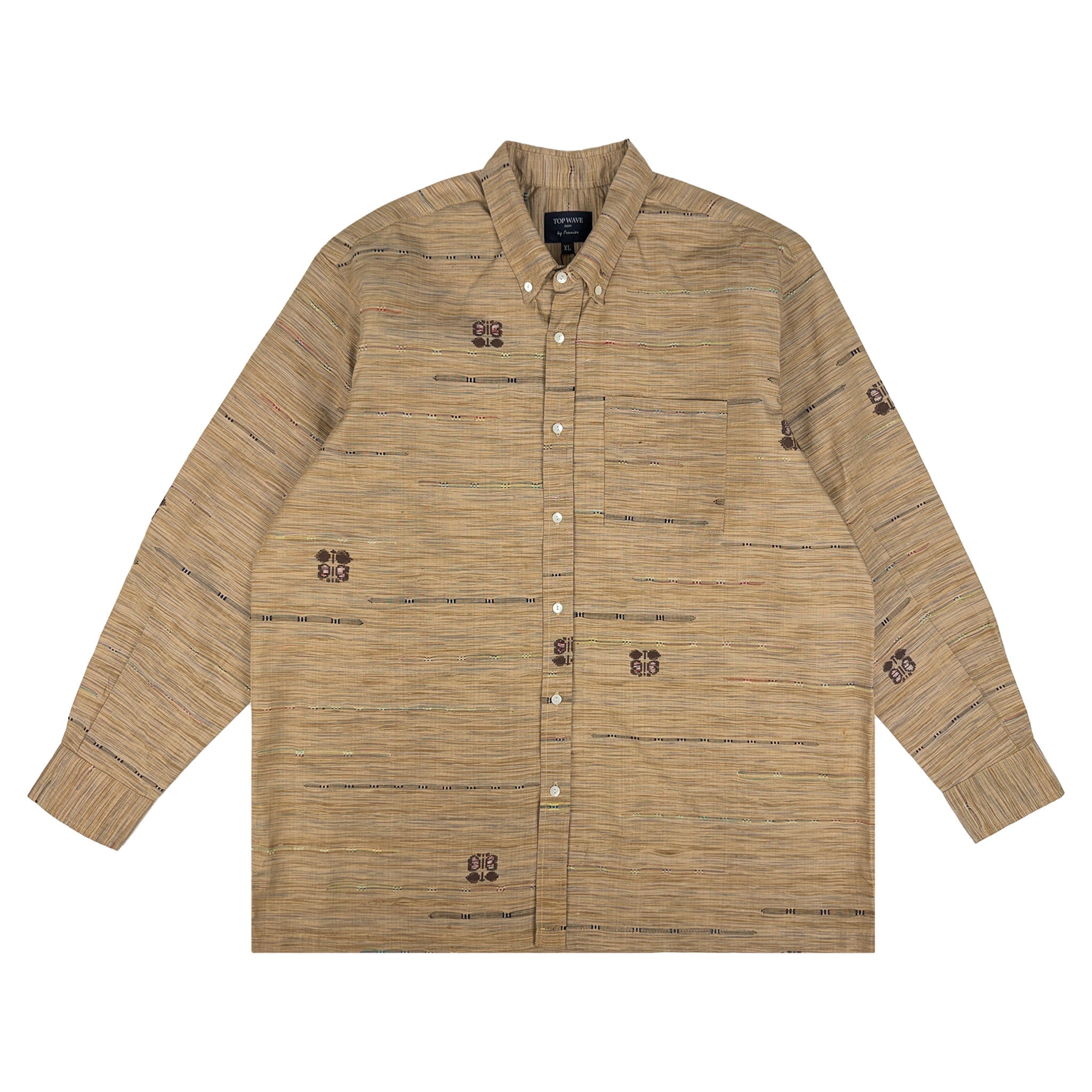 Kimono Long-Sleeve Shirt Men's XL LSVN-XL53