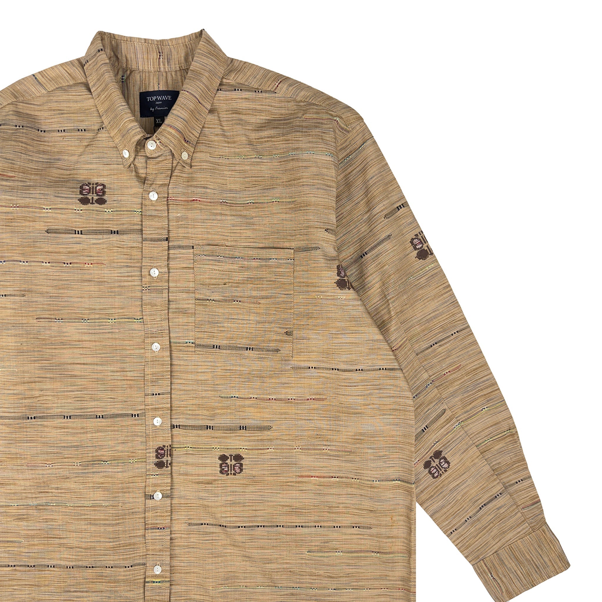Kimono Long-Sleeve Shirt Men's XL LSVN-XL53