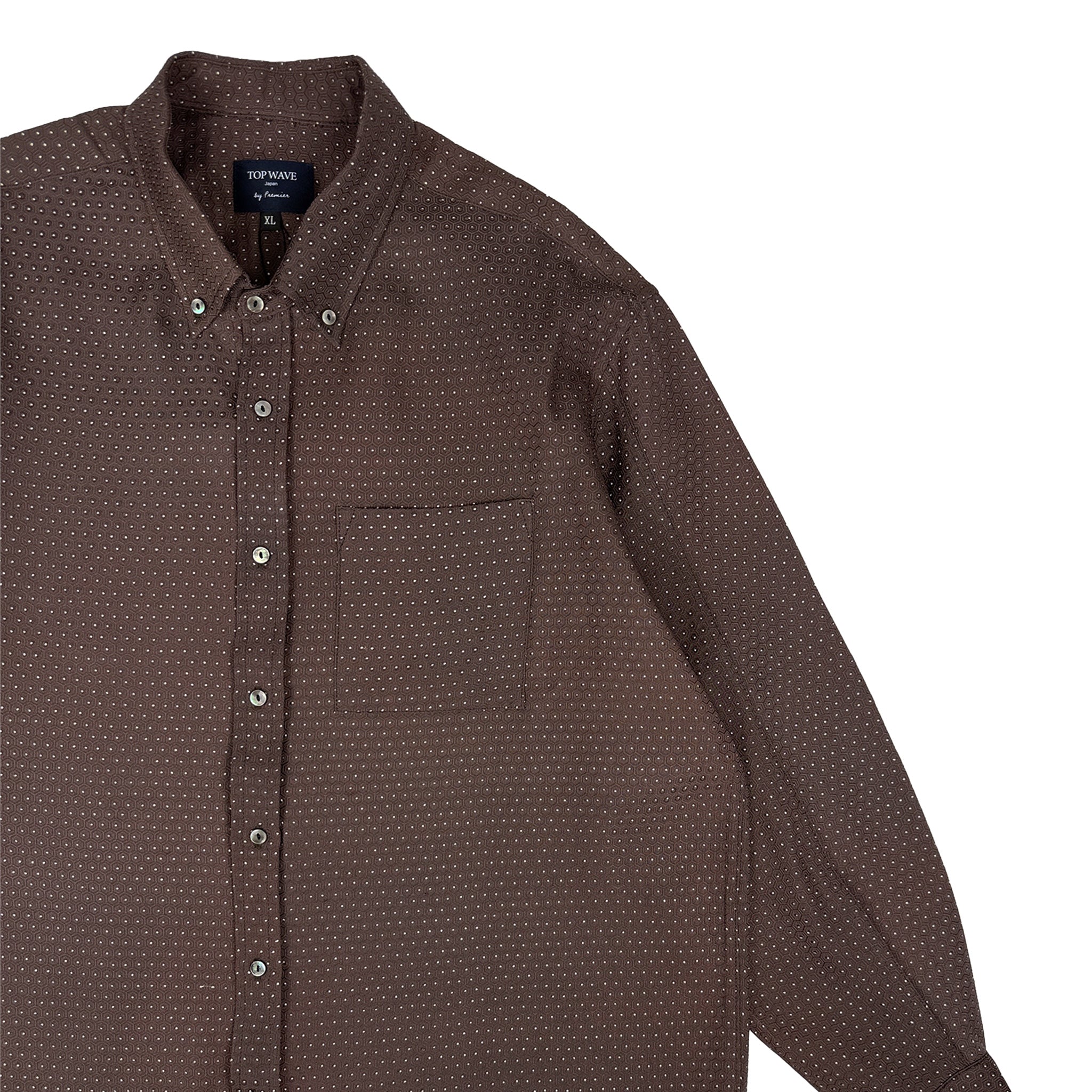 Kimono Long-Sleeve Shirt Men's XL LSVN-XL54