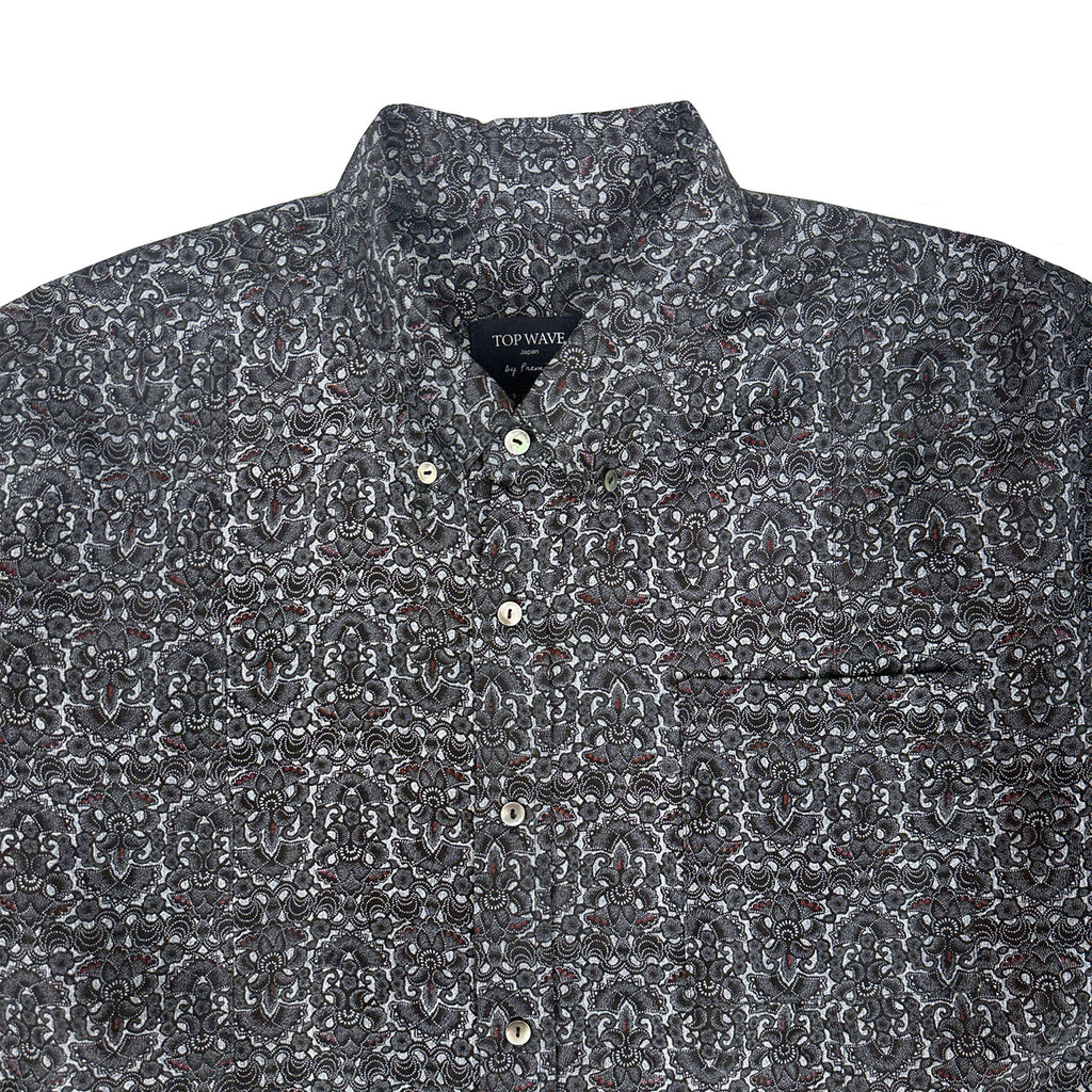 Kimono Long-Sleeve Shirt Men's XL LSVN-XL57