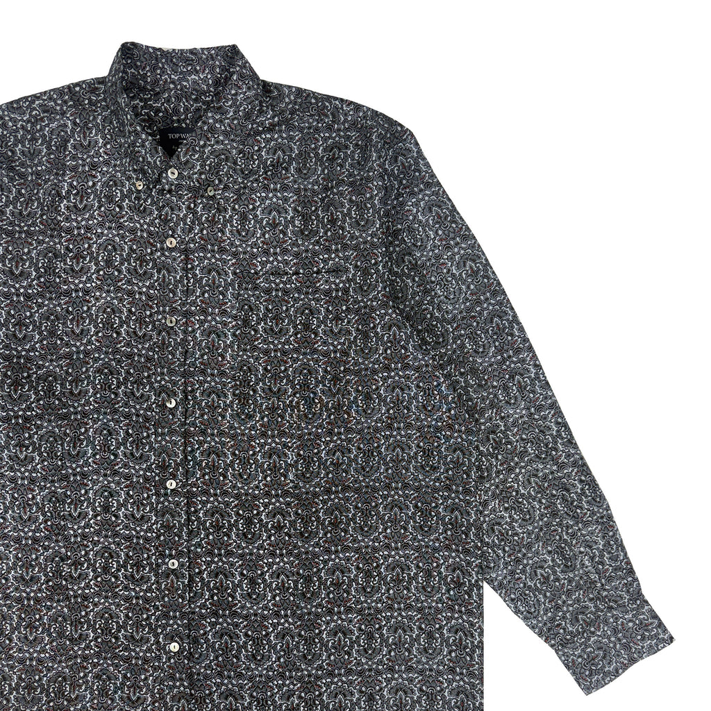 Kimono Long-Sleeve Shirt Men's XL LSVN-XL57