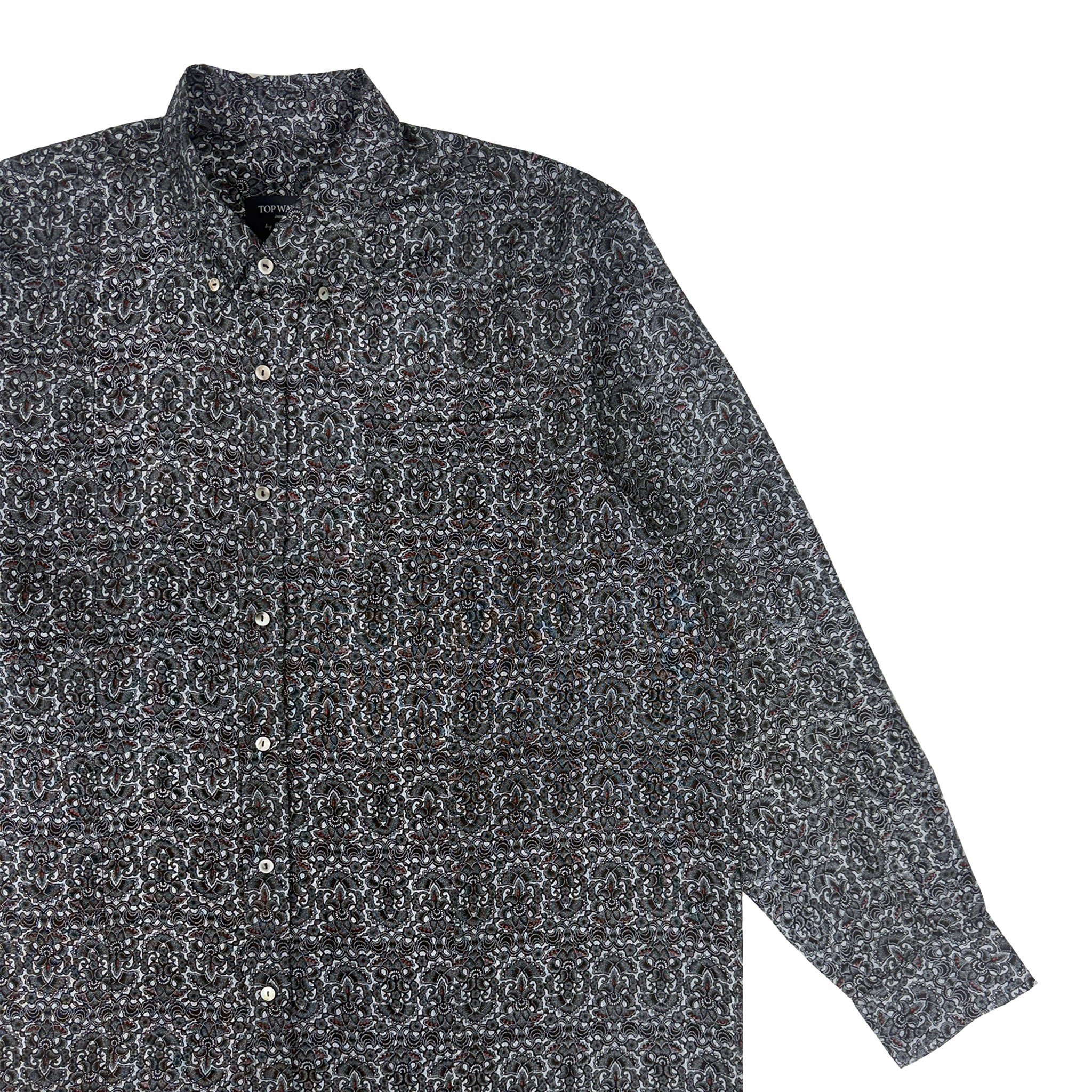 Kimono Long-Sleeve Shirt Men's XL LSVN-XL57