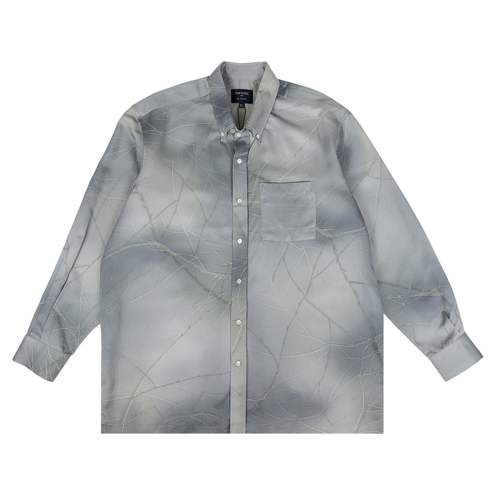 Kimono Long-Sleeve Shirt Men's XL LSVN-XL58