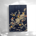 Guardian Lion-Dog : Hand-Dyed Katakai Cotton Tapestry (KONNI 1751)